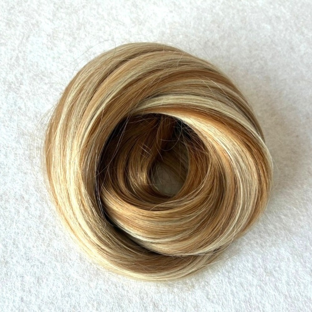 BELLAMI Silk Seam 22" Cool Brown/Dirty Blonde #17/18 4 Wefts 160g clip-in hair